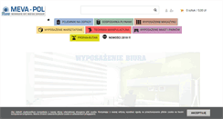 Desktop Screenshot of meva-pol.pl